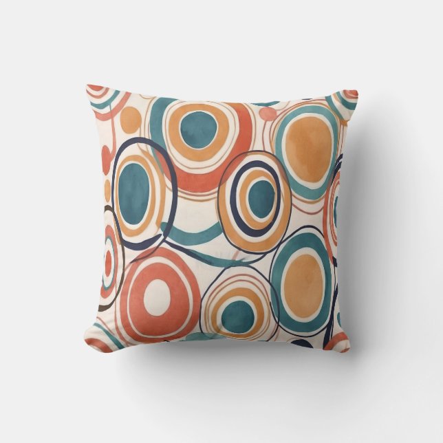 Circles 1 Art Print	 Cushion (Front)