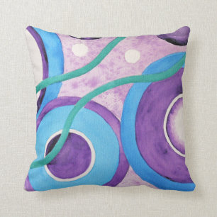 Circles Abstract pattern Cushion