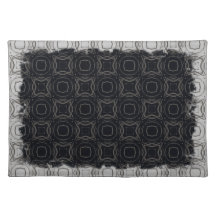 Circles and Diamonds in Bronze Pattern