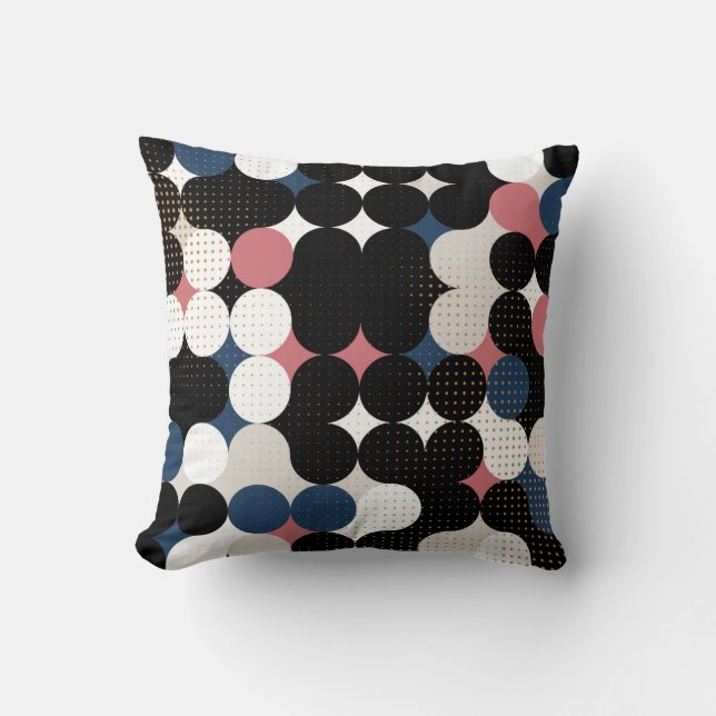 Circles and dots cushion (Front)
