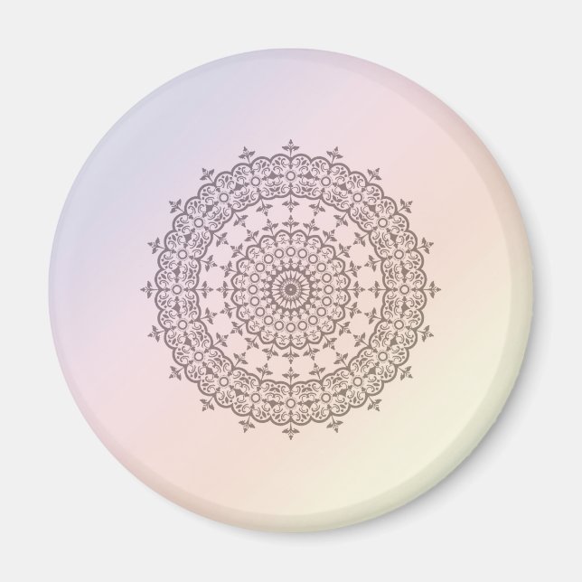 Circles and Rainbow Magnet (Front)