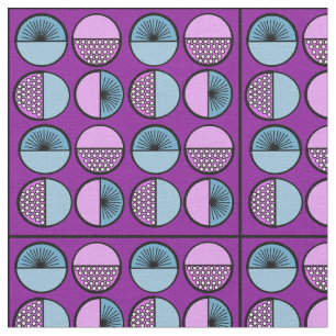 Circles and Stars Fabric