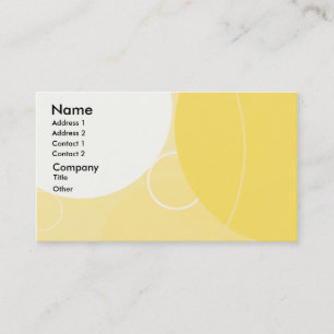 Circles Background Business Card