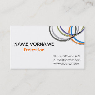 circles business card
