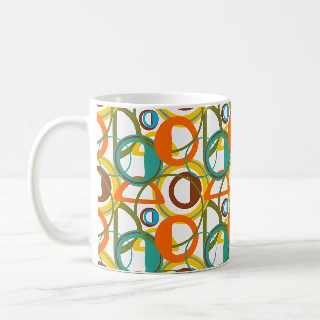 Circles, Circles  Coffee Mug (Left)