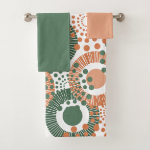 Circles, Circles Everywhere Bath Towel Set