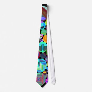 Circles Colourful Tie