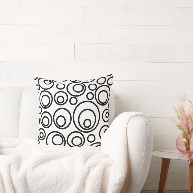 Circles Design Cushion (Couch)