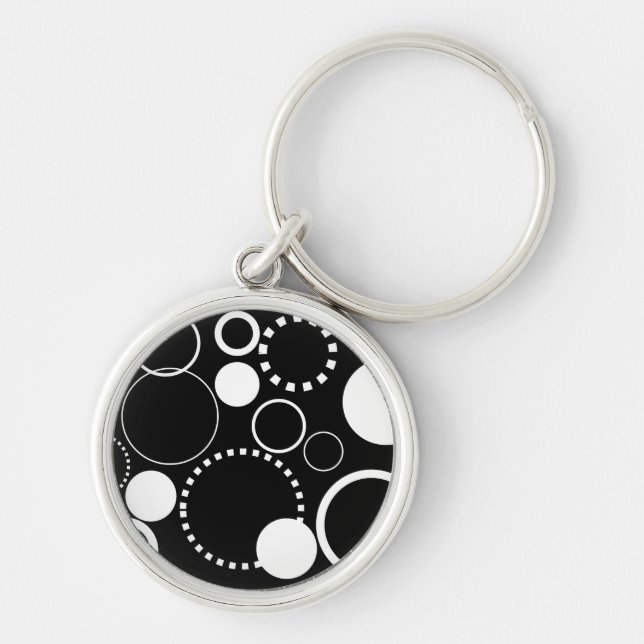 Circles & Dots Key Ring (Front)