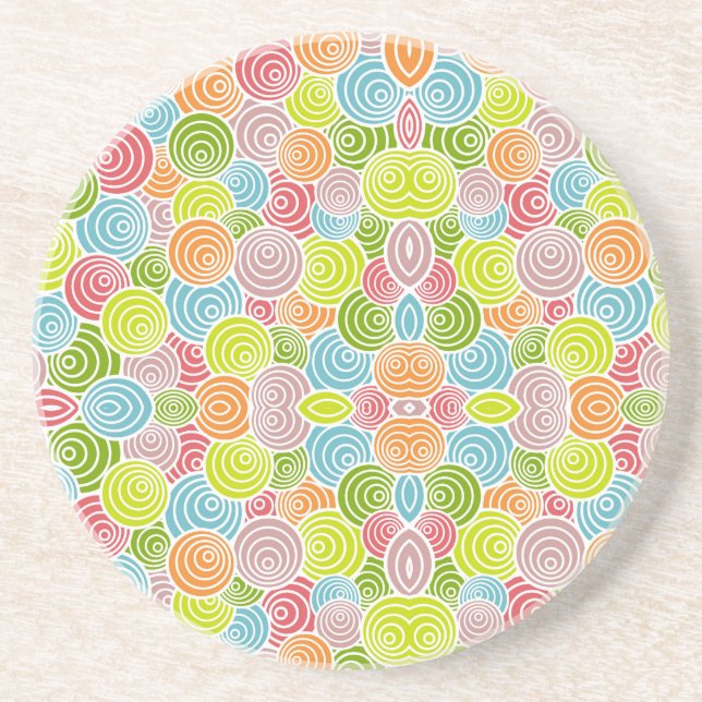 Circles in Circles Coaster (Front)