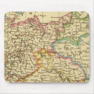 Circles in Germany by 1789 Mouse Pad