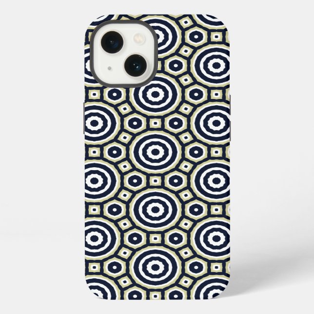 Circles iPhone Case (Back)