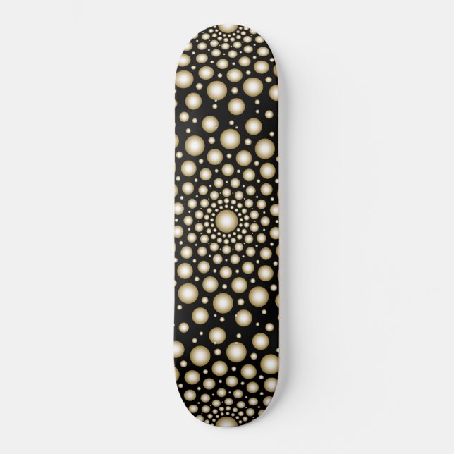 Circles Mandala Skateboard (Front)