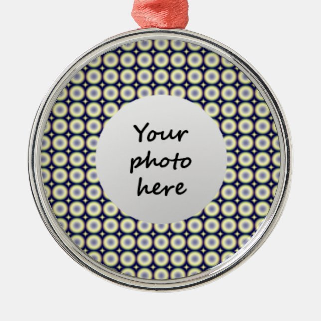 Circles Metal Tree Decoration (Front)