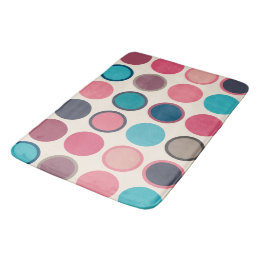 Circles of the Horizon 3 Bath Mat