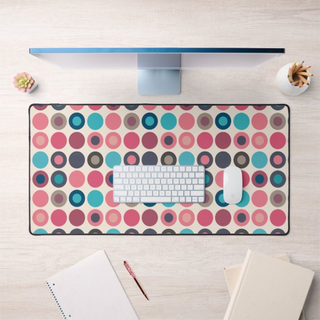 Circles of the Horizon 3  Desk Mat (Office 1)
