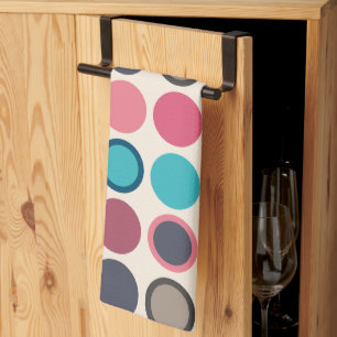 Circles of the Horizon 3 Tea Towel