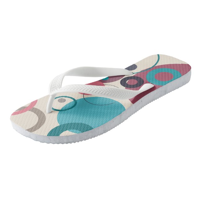 Circles of the horizon   jandals (Angled)