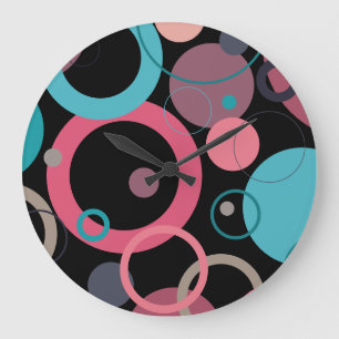 Circles of the horizon large clock