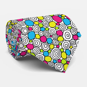 Circles Pattern 210819 - Colours 01 Tie