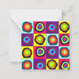 circles pattern card
