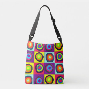 circles pattern   crossbody bag