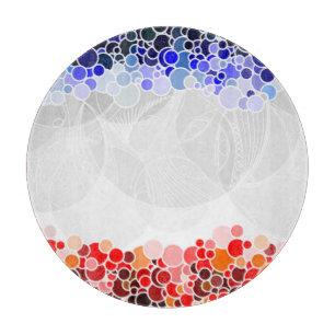 CIRCLES PATTERN CUTTING BOARD