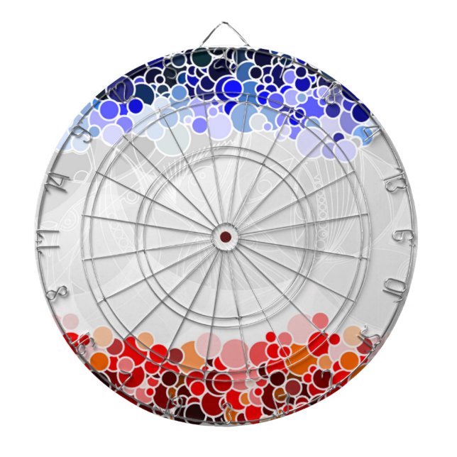 CIRCLES PATTERN DARTBOARD (Front)