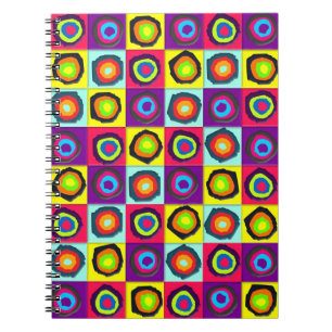 circles pattern notebook