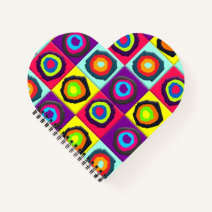 circles pattern notebook