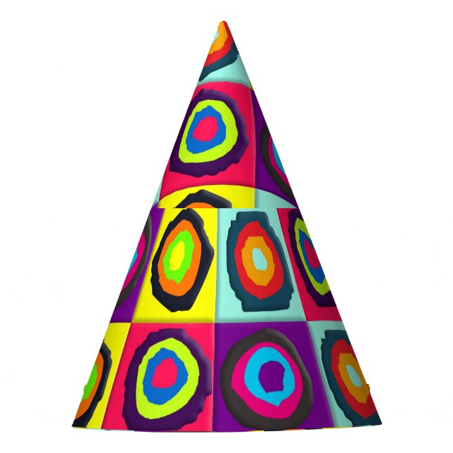 circles pattern party hat (Front)