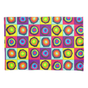 circles pattern  pillowcase