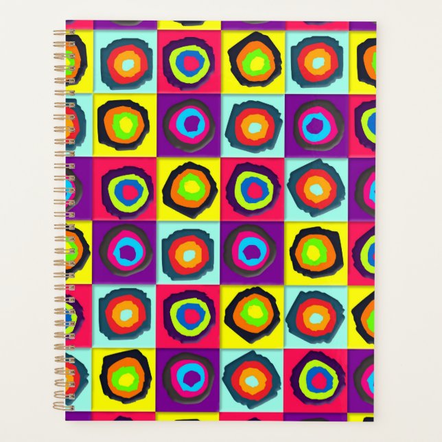 circles pattern  planner (Front)