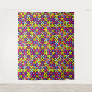 circles pattern tapestry