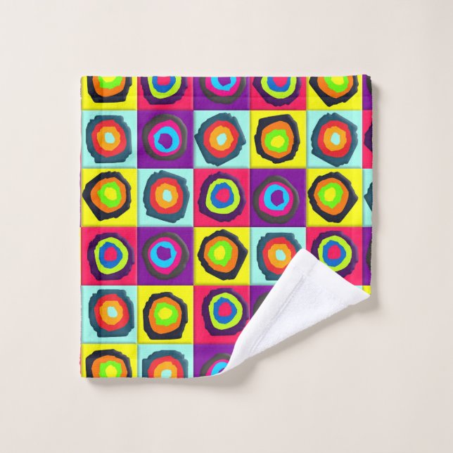 circles pattern wash cloth (Wash Cloth)