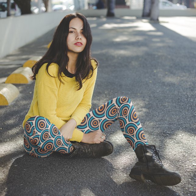 Circles retro leggings (Creator Uploaded)