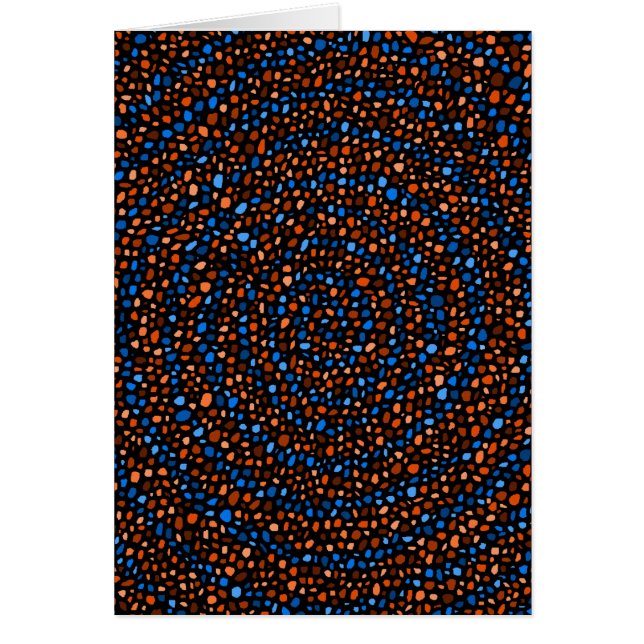 Circles Spiral Digital Art (Front)