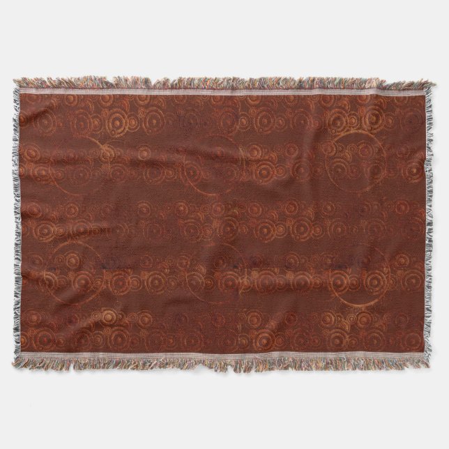 Circles Throw Blanket (Front)