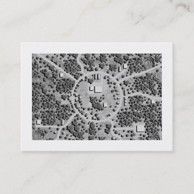 Circleville, Mini Artwork Business Card (Front)