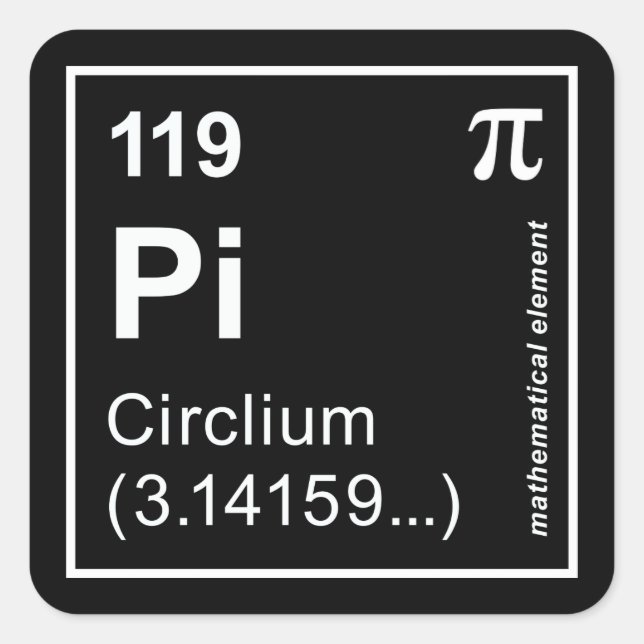 CIRCLIUM SQUARE STICKER (Front)