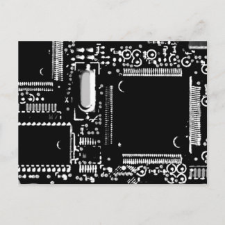Circuit B&W 2 postcard