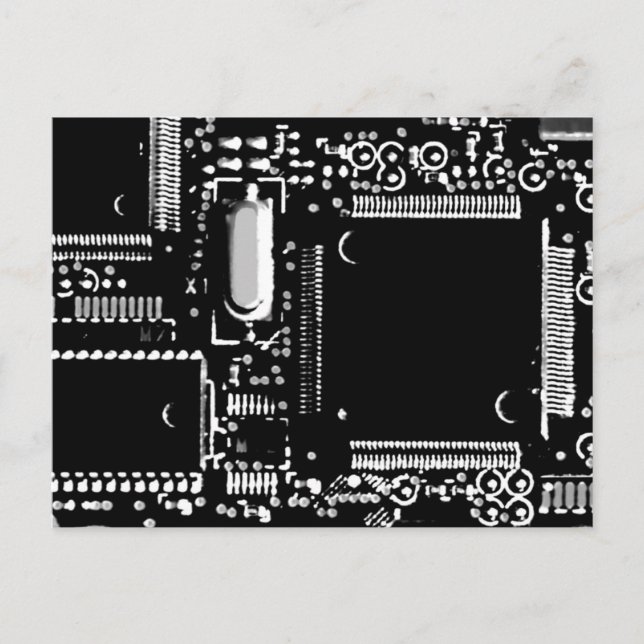 Circuit B&W 2 postcard (Front)
