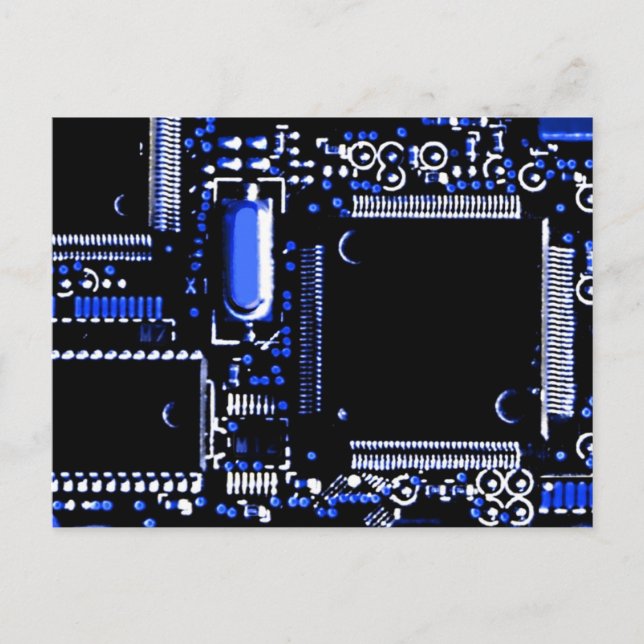 Circuit Blue 2 postcard (Front)