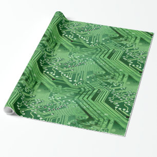 Circuit Board 3A Wrapping Paper