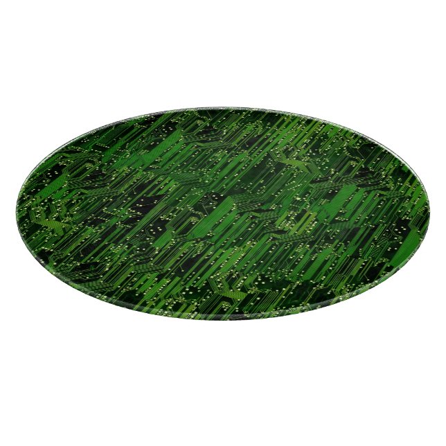 Circuit board background (Corner)