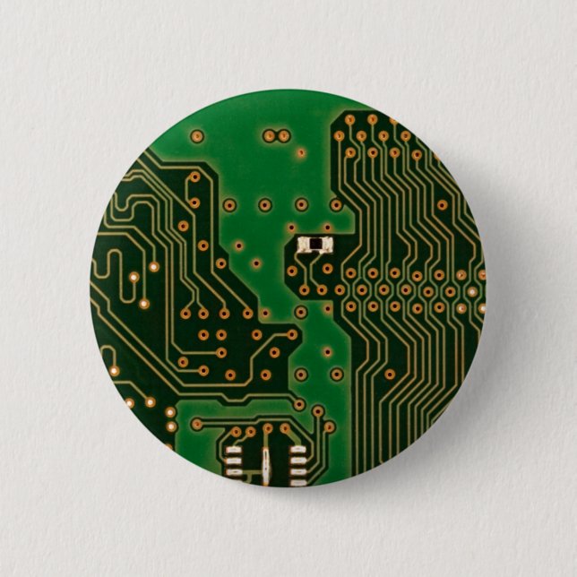 circuit board background badge (Front)