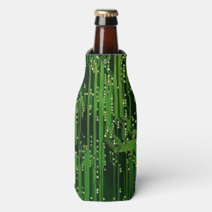 Circuit board background bottle cooler