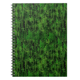 Circuit board background notebook