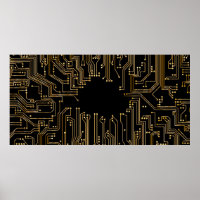 Circuit board background wallpaper