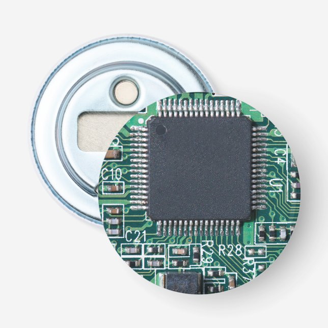 Circuit board bottle opener (Front)